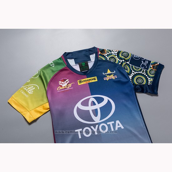 Camiseta North Queensland Cowboys Rugby 2018-19 Commemorative